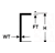 C-balk 2.5x1.1 mm, l=35 cm (4