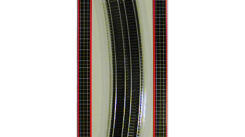 Böjd sektion 18.75" radie 22.5