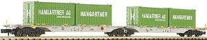 Containervagn, dubbel AAE, Fle