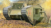 WW1 stridsvagn MK. IV "Male" 1