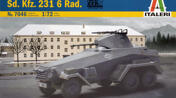 SD.KFZ. 231 6 RAD. 1/72; Itale